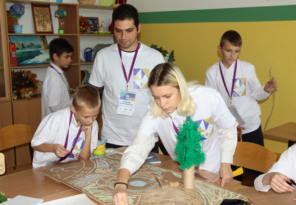 Ладожские школьники создали макет станичного экологического парка