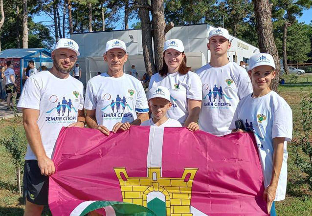 Команда района приняла участие в спортивном марафоне