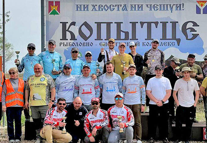 Соревнования по ловле спиннингом с лодок «Весенняя щука» прошли в Усть-Лабинске