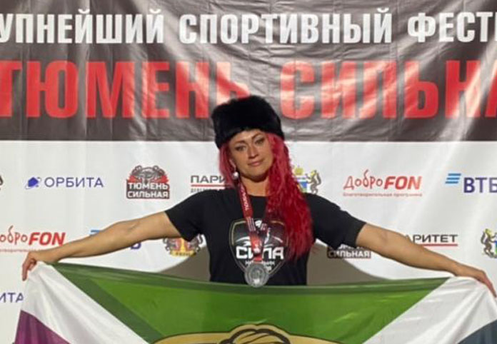 Усть-лабинская спортсменка Надежда Петрова заняла второе место в Кубке России по силовому экстриму