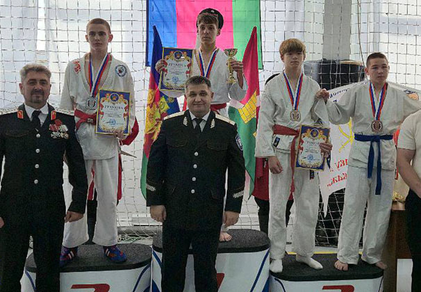 В Усть-Лабинске прошло первенство Кубанского казачьего войска по рукопашному бою