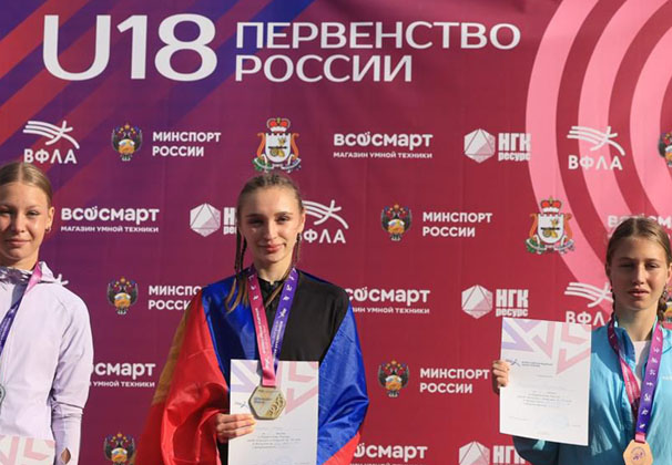 Усть-лабинская старшеклассница Ника Маньшина - чемпионка России
