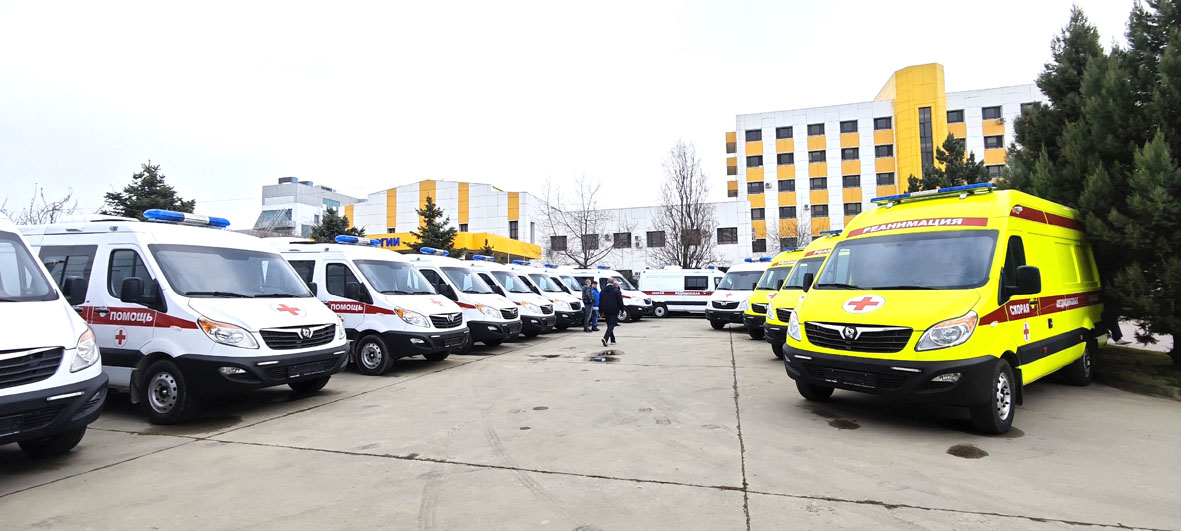 Усть-Лабинская ЦРБ получила новый автомобиль скорой медицинской помощи