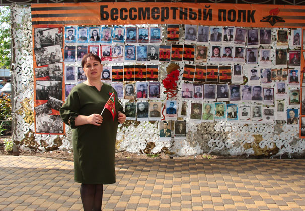 Второй год в АО «Рассвет» собирают фото фронтовиков для большого арт-объекта