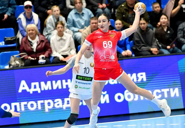 Оксана Бессалая из Усть-Лабинского района вошла в состав национальной команды России по гандболу