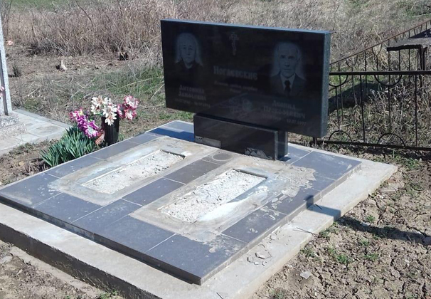С целью наживы жители района воровали плиты с кладбищенских могил