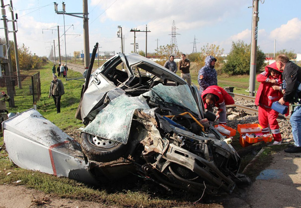 Проезд на красный свет <br>едва не стоил жизни водителю в Усть-Лабинске