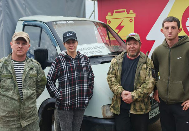 Волонтеры группы «Неравнодушные люди Z» отправили очередной гуманитарный груз военнослужащим