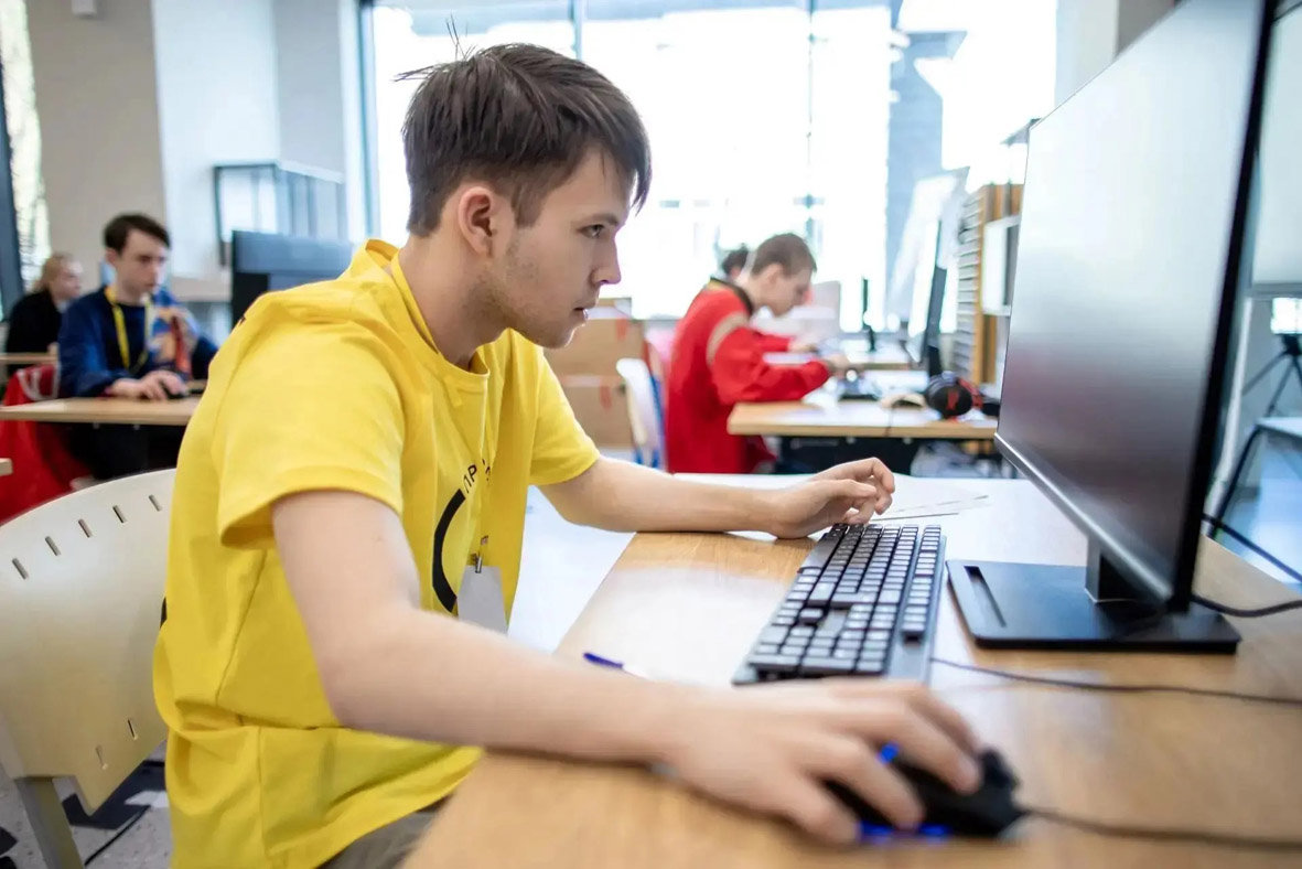 Даниил Барсуков из школы № 6 представил Краснодарский край на чемпионате «Профессионалы»