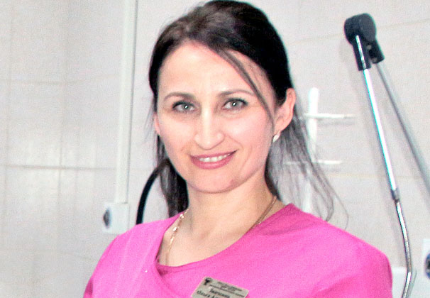 Акушерка родильного отделения Усть-Лабинской ЦРБ Ольга Зинченко – о профессии, бабушке и младенцах