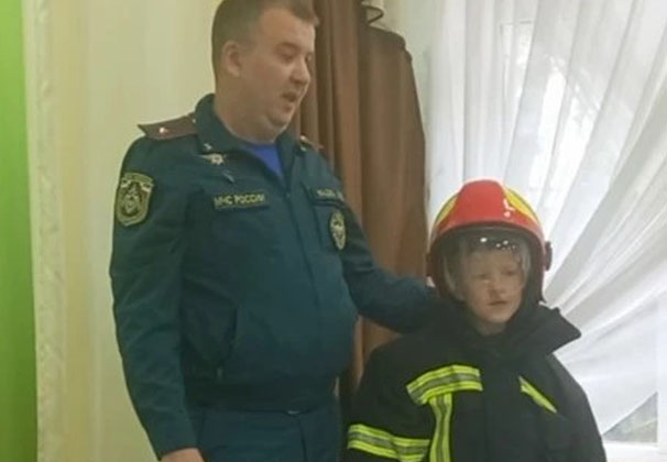Воспитанники детского сада № 5 узнали, кто такие пожарные