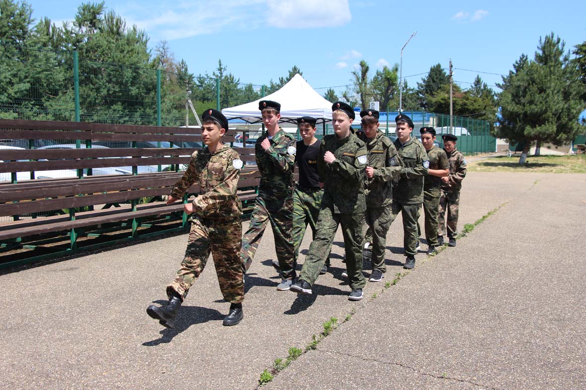 В Усть-Лабинском районе прошла первая межмуниципальная военизированная спортивно-историческая игра «Казачий дозор»