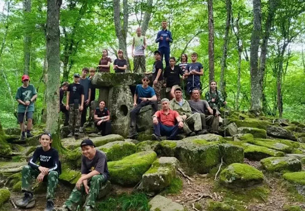 Школьники района впервые приняли участие в туристском походе «Мой Кавказ»